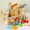 Kids Tool Bench Wooden Set Toys Montessori Workbench Construction STEM Educational Gifts 6