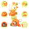 Baby Rattle Teething Toy Giraffe Musical Silicone Montessori Sensory Toy 2