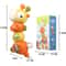 Baby Rattle Teething Toy Giraffe Musical Silicone Montessori Sensory Toy 5