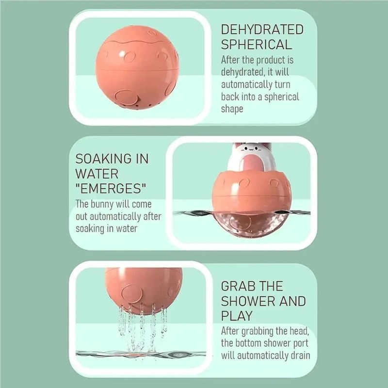 Easter Eggs Basket Stuffers Baby Bath Toys For Toddlers Sensory Bathtub Hatching Toy 2