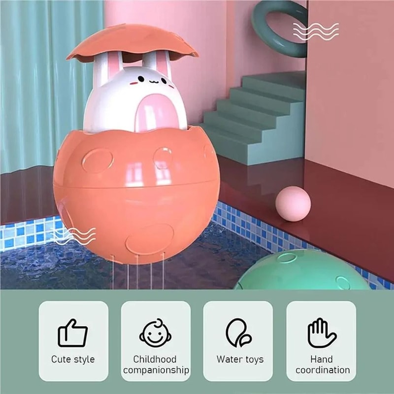 Easter Eggs Basket Stuffers Baby Bath Toys For Toddlers Sensory Bathtub Hatching Toy 5