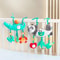 Baby Car Seat Stroller Activity Hanging Toy Infant Soft Plush With Wind Chimes 0