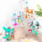 Baby Car Seat Stroller Activity Hanging Toy Infant Soft Plush With Wind Chimes 5