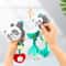 Baby Car Seat Stroller Activity Hanging Toy Infant Soft Plush With Wind Chimes 7