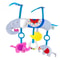 Baby Car Seat Stroller Activity Hanging Toy Infant Soft Plush With Wind Chimes 8