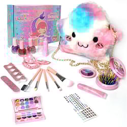 fashion kids cosmetics make up set safe washable princess beauty pretend play toys