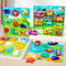 Electronic World Map Animal Wall Chart Talking Music Poster Interactive Educational Toy 1