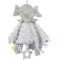 Baby Security Blanket Elephant With Tags Teether Rattles Soft Snuggle Stuffed Animal 0