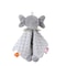 Baby Security Blanket Elephant With Tags Teether Rattles Soft Snuggle Stuffed Animal 11