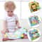 Animal Style Newborn Baby Learning Educational Cloth Books Cute Fabric Rattle Toy 0