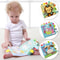 Animal Style Newborn Baby Learning Educational Cloth Books Cute Fabric Rattle Toy 0