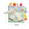 Animal Style Newborn Baby Learning Educational Cloth Books Cute Fabric Rattle Toy 9