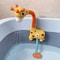 QWZ New Bath Toys Baby Water Game Duck Model Faucet Electric Water Spray Shower 9