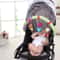New Hanging Spiral Rattle Stroller Toy Soft Plush Crib Car Seat Lathe Activity Toy 3