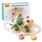 Wooden Afternoon Tea Set Toy Pretend Play Food Montessori Early Educational Toys 1