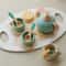 Wooden Afternoon Tea Set Toy Pretend Play Food Montessori Early Educational Toys 5