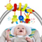 Spiral Stroller Toys Newborn Plush Hanging Baby Soft Rattle Sensory Crib Mobile 0