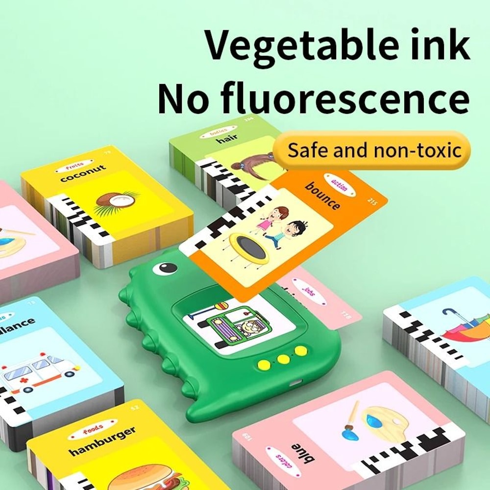 Kids Toddler Talking Flash Cards 224 Sight Words Montessori Sensory Toys 5