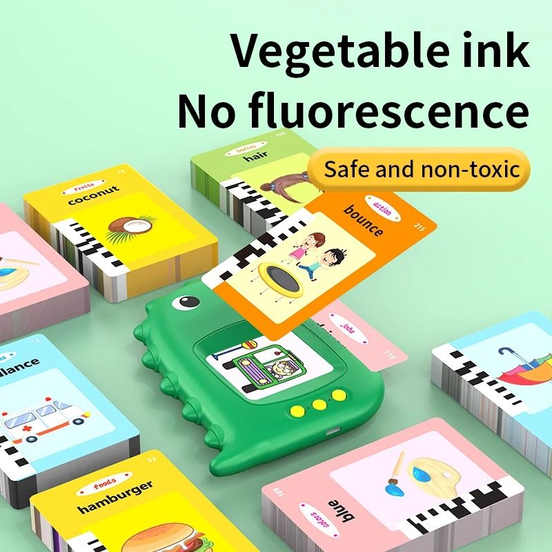 Kids Toddler Talking Flash Cards 224 Sight Words Montessori Sensory Toys 5