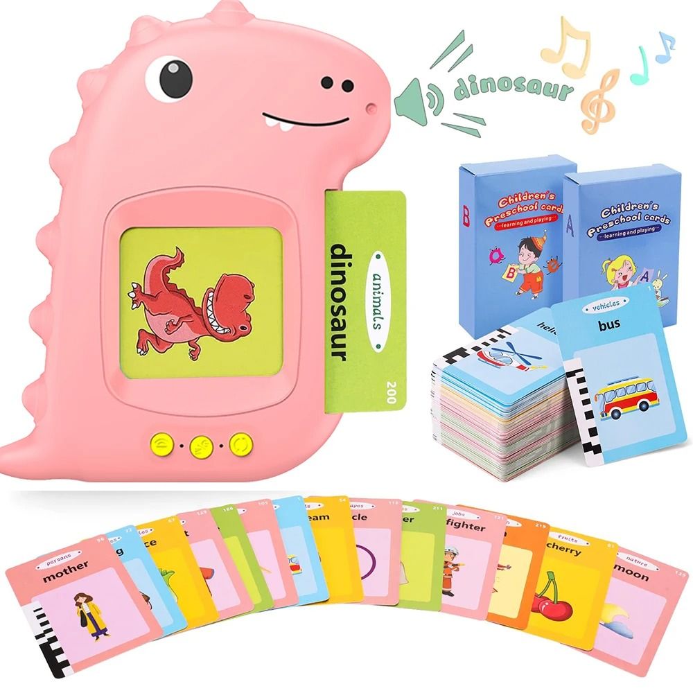 Kids Toddler Talking Flash Cards 224 Sight Words Montessori Sensory Toys 8