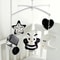Animal Music Box Black And White Bed Bell Toy Baby Crib Rattle For Newborns 2