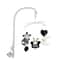 Animal Music Box Black And White Bed Bell Toy Baby Crib Rattle For Newborns 8
