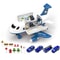 QWZ New Aircraft Simulation Track Inertia Toy Airplane With Lights And Music 0