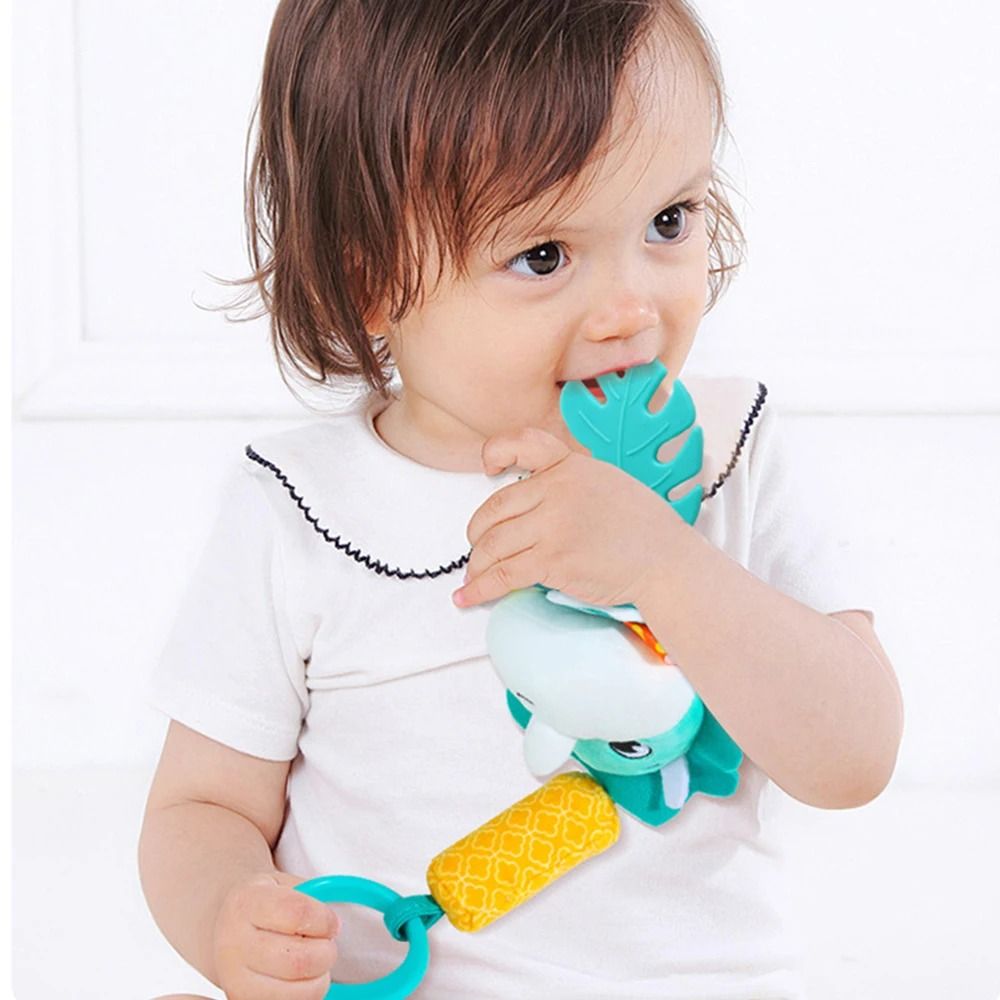 Baby Rattles Hanging Toys For Car Seat Crib And Stroller Montessori Sensory Plush Toys 4