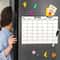 1pc Stylish Magnetic Dry Erase Calendar Versatile Monthly Planner For Refrigerator 0