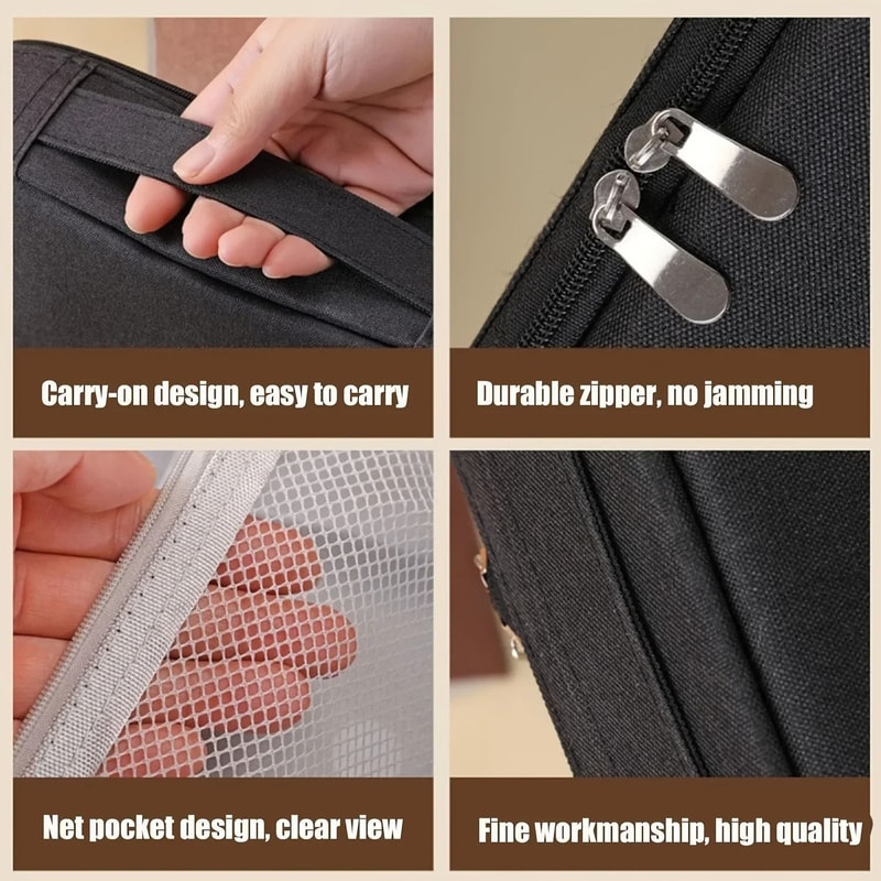 1pc Standing Makeup Bag Multifunctional Large Capacity HighQuality Travel Cosmetic Organizer 2