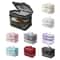 DoubleLayer Makeup Bag Large Capacity Portable Mesh Cosmetic Organizer For Travel 1