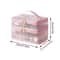 DoubleLayer Makeup Bag Large Capacity Portable Mesh Cosmetic Organizer For Travel 5