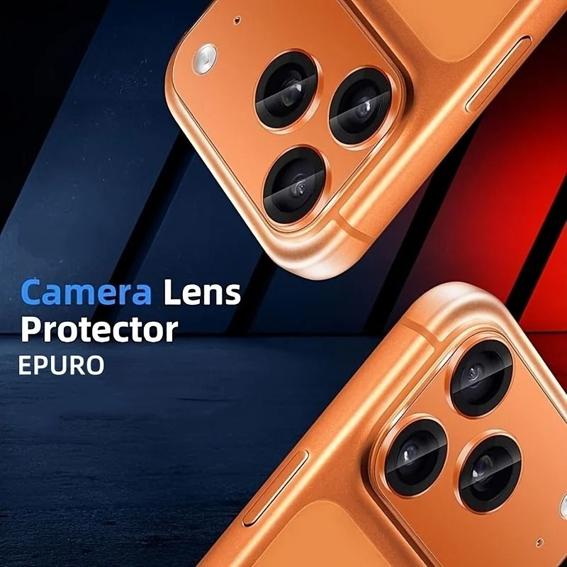 1pc For IPhone 17 Pro17 Pro Max Camera Lens Protector HeavyDuty Metal Ring 2