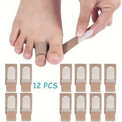 reusable hammer toe straightener & splint cushions for crooked and overlapping toes