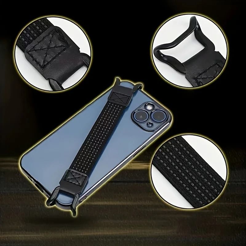 Universal Mobile Phone Tablet HandStrap OneHand AntiFall Device Fixed Belt 3