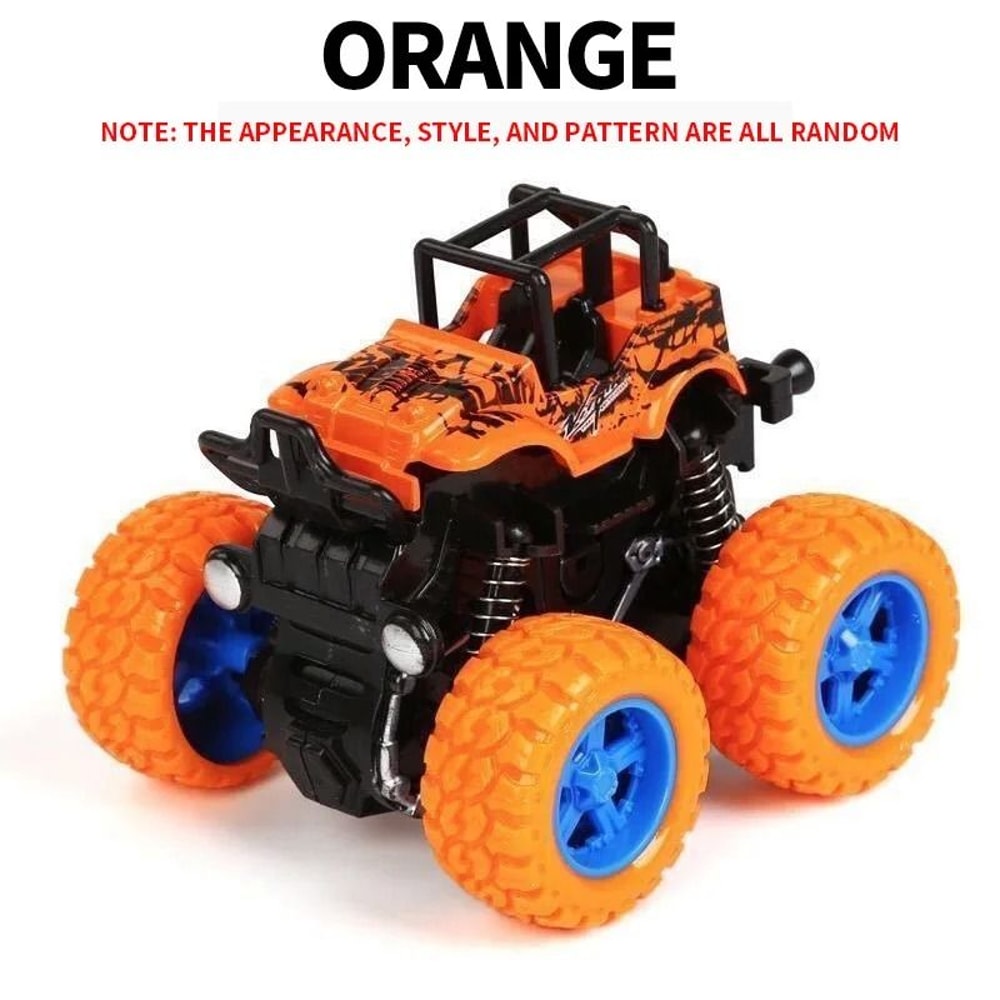 FourWheel Drive Inertial OffRoad Vehicle Toy HighPerformance Stunt Monster Truck 10