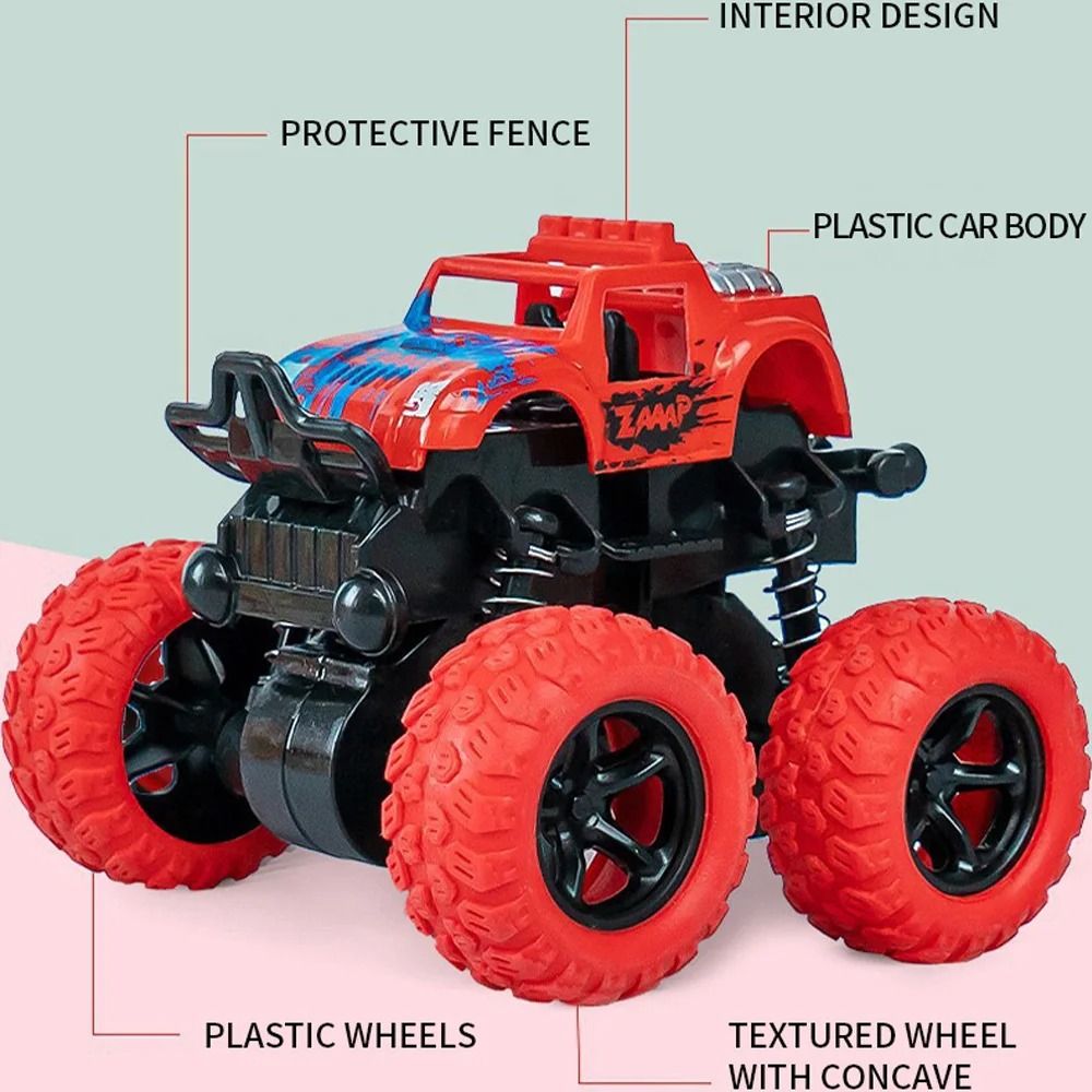 FourWheel Drive Inertial OffRoad Vehicle Toy HighPerformance Stunt Monster Truck 2