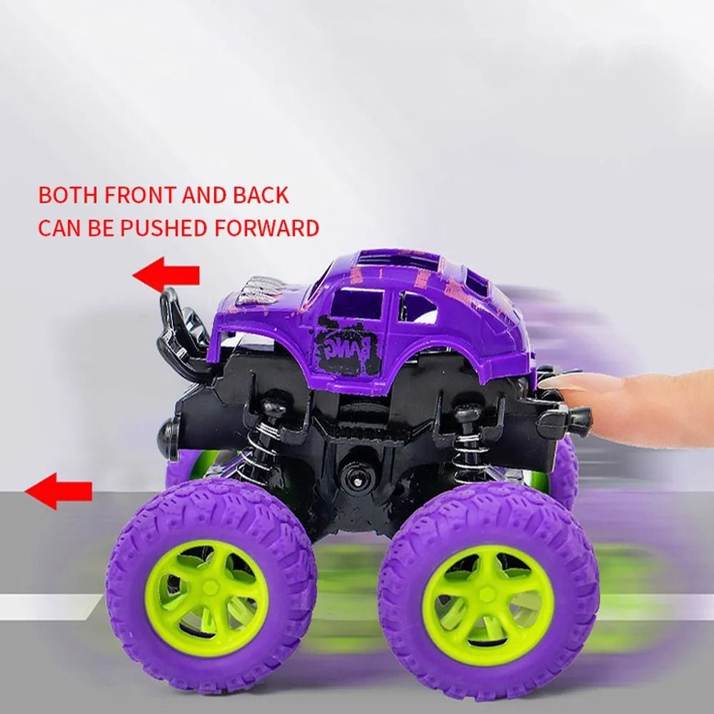 FourWheel Drive Inertial OffRoad Vehicle Toy HighPerformance Stunt Monster Truck 4