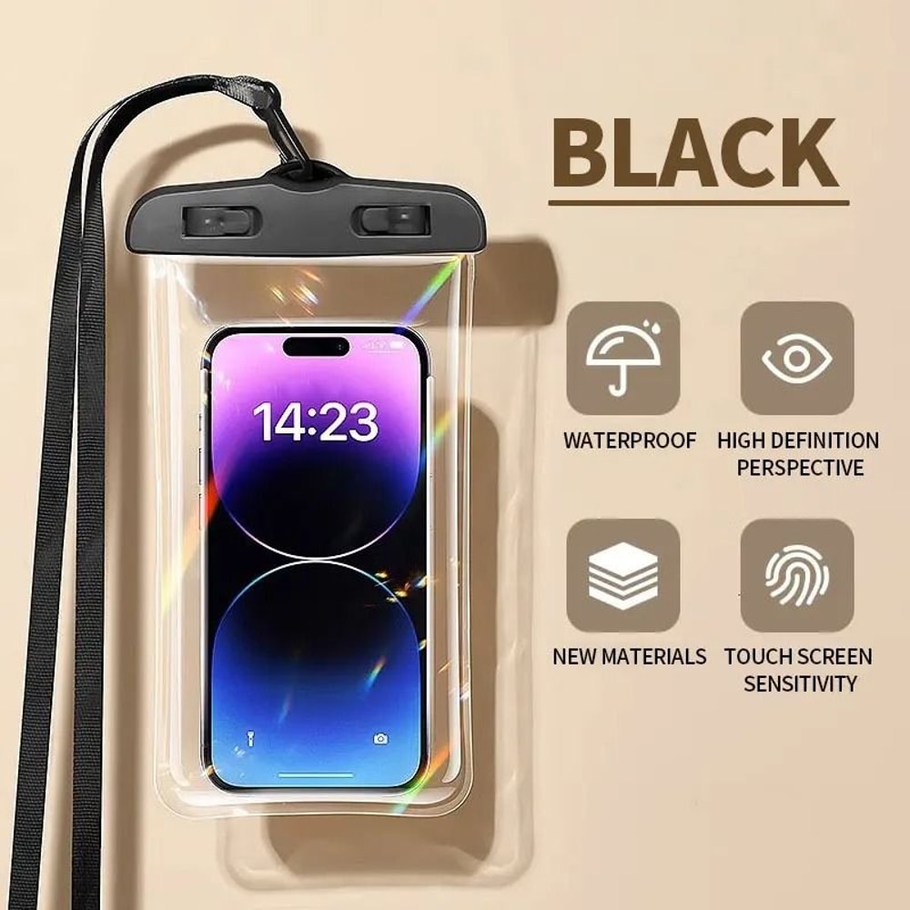 Waterproof Phone Pouch Universal Underwater Dry Bag For Swimming Diving 8