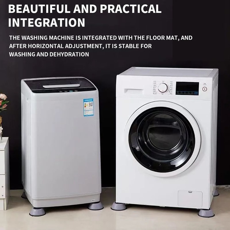 Washing Machine Shock Pad Silicone AntiVibration Noise Reduction Foot Pad 1