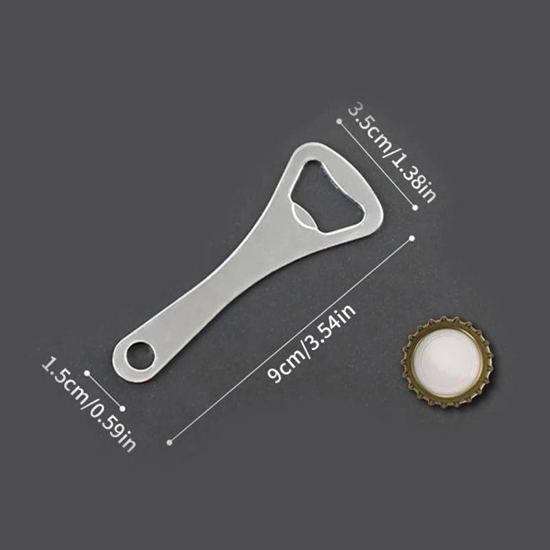 10PCS Professional Stainless Steel Bottle Opener Set Mirror Polished HeavyDuty 1