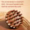 1pc Disc Wooden Scalp Head Massager Natural Hair Meridian Massage Comb 3