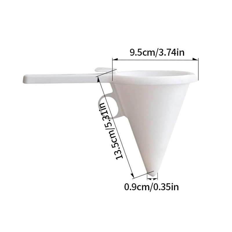 HandHeld Adjustable Baking Funnel Precision Liquid Batter Chocolate Dispenser 4
