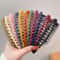 Fashion Wave Toothed Headband Solid Color NonSlip Hair Band For Sports Face Wash 0