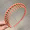 Fashion Wave Toothed Headband Solid Color NonSlip Hair Band For Sports Face Wash 14