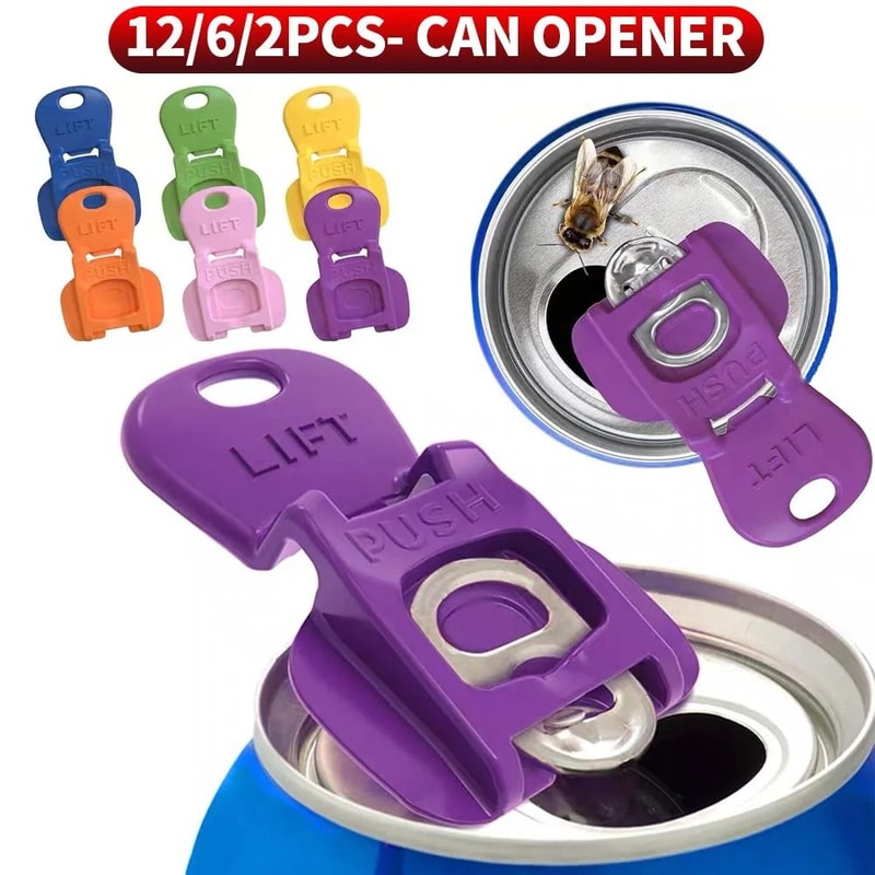 CommercialGrade Beverage Beer Can Opener Durable Manual Lift Push Tool 0