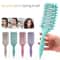 Curl Define Styling Brush HollowOut Detangling Comb For Wet Curly Hair 4