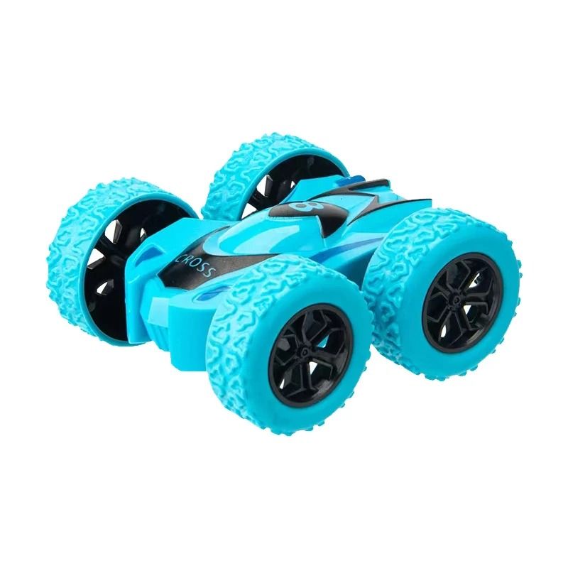 Mini DoubleSided Inertia Car 360 Rotating Stunt Toy For Boys And Girls 6