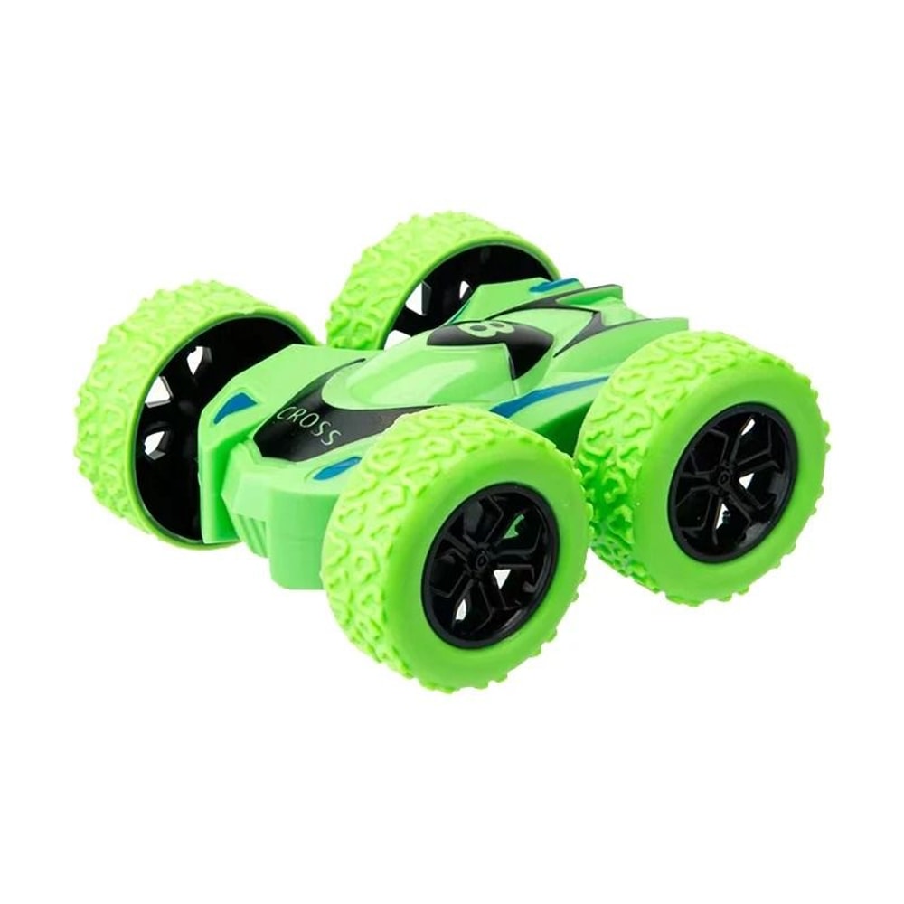 Mini DoubleSided Inertia Car 360 Rotating Stunt Toy For Boys And Girls 7