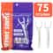 75PCS Professional Dental Floss Picks HighTenacity Posterior Floss Rods 1